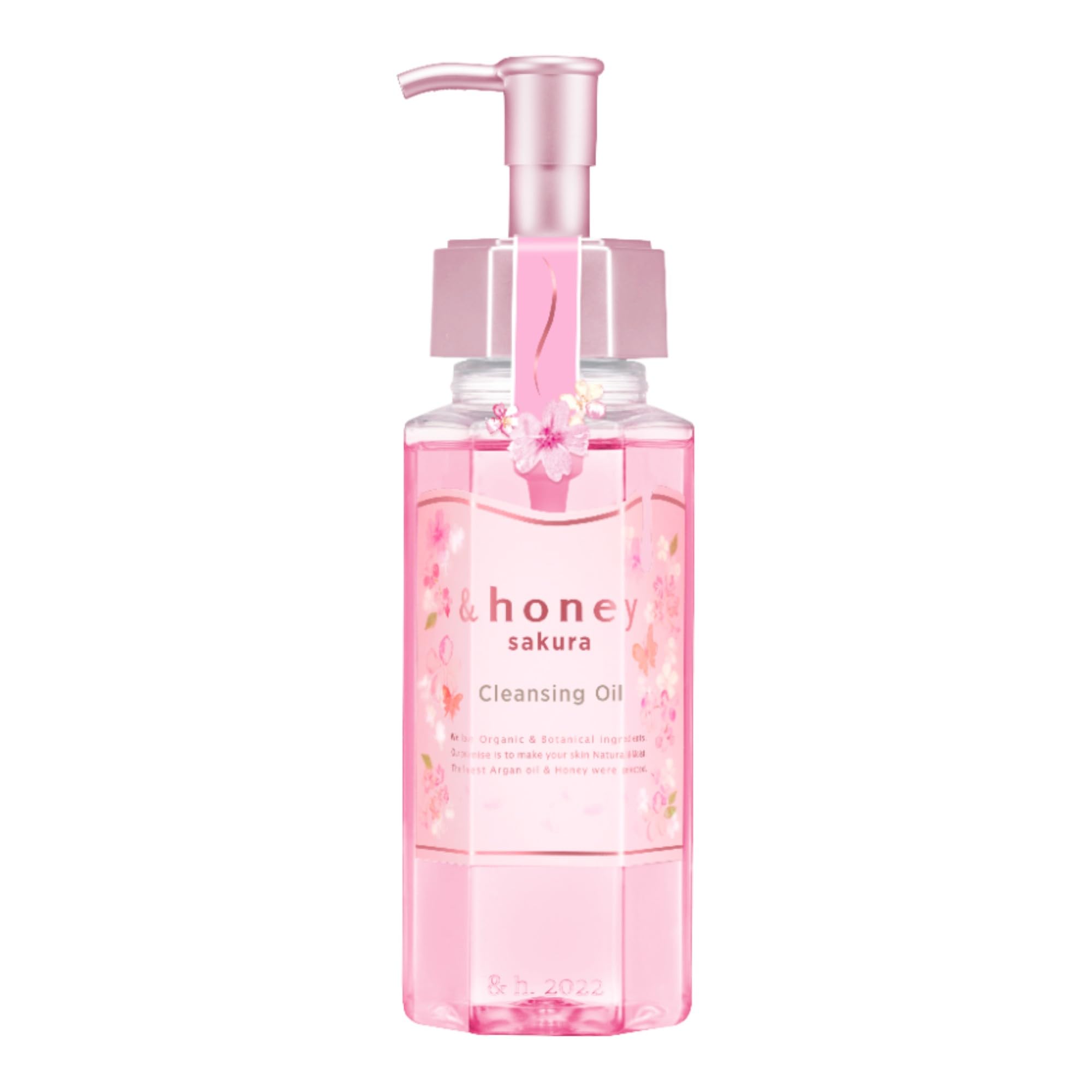 &honey Sakura 2025 Limited Edition Cleansing Oil 180ml for Radiant Skin