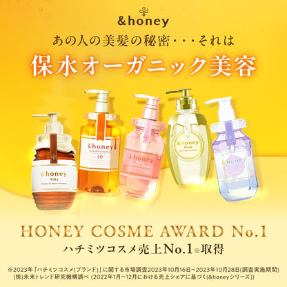 &honey 푸 Winnie The Pooh 2023 멜티 모이스처 리페어 샴푸 & 트리트먼트 세트