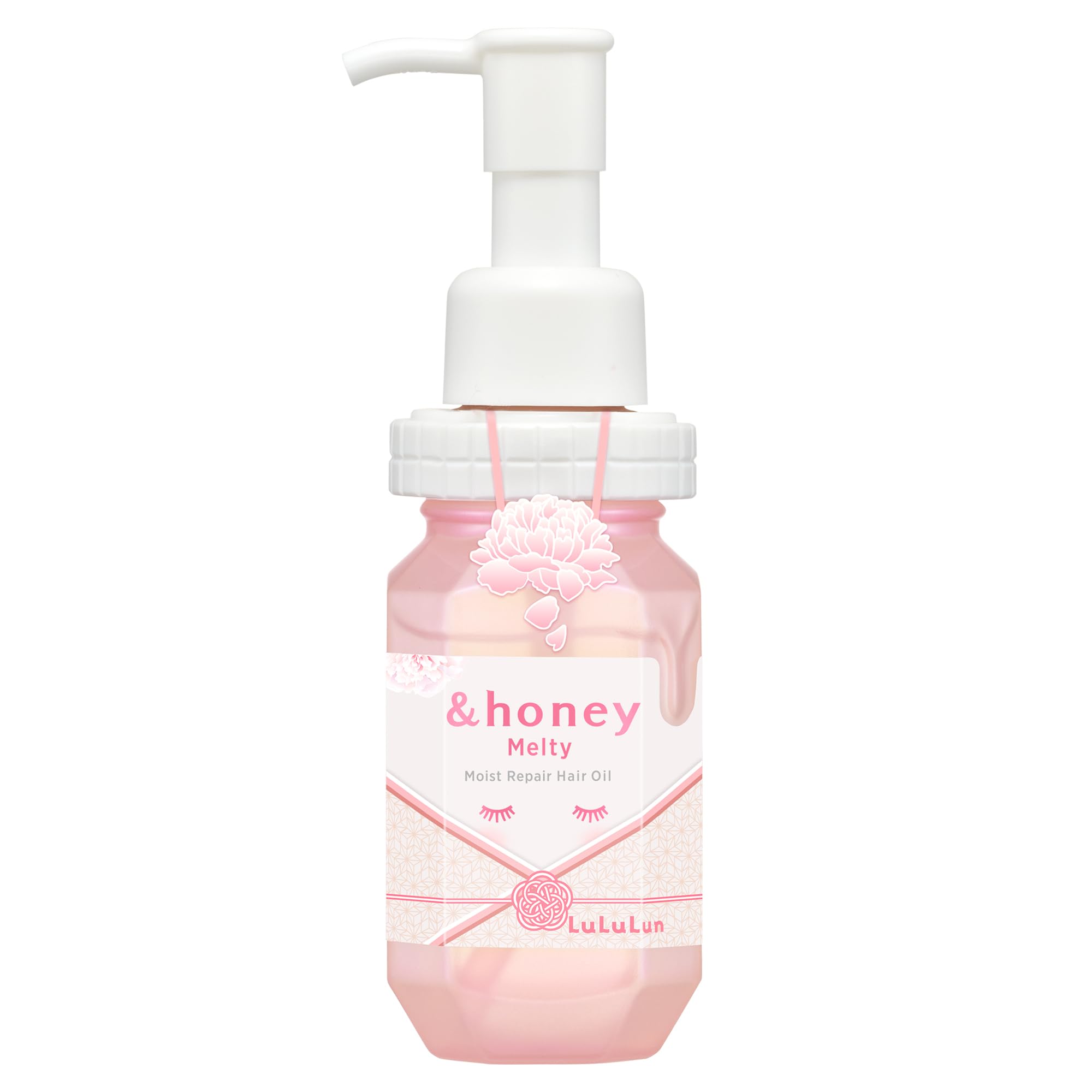 &honey Lululun Collaboration Melty Moisture Repair Hair Oil Peony Scent