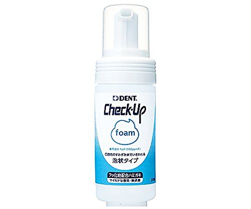 As One Lion Check Up Foam Toothpaste 80g - Gentle Whitening Formula