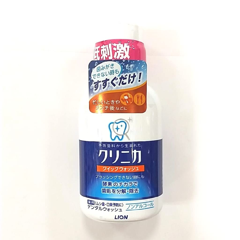 Lion Clinica Quick Wash 80ml - Effective Oral Care Solution