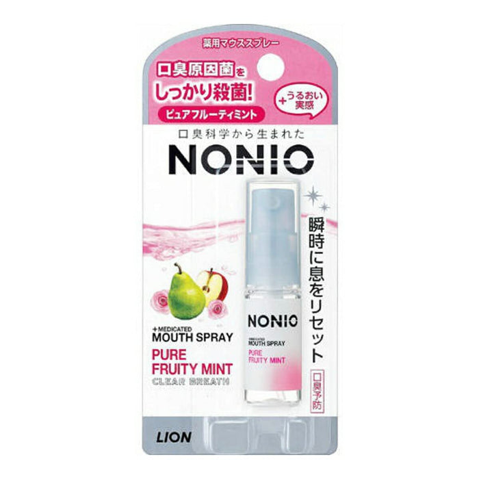 Lion Nonio 纯果味薄荷口腔喷雾剂 - 清新口气解决方案