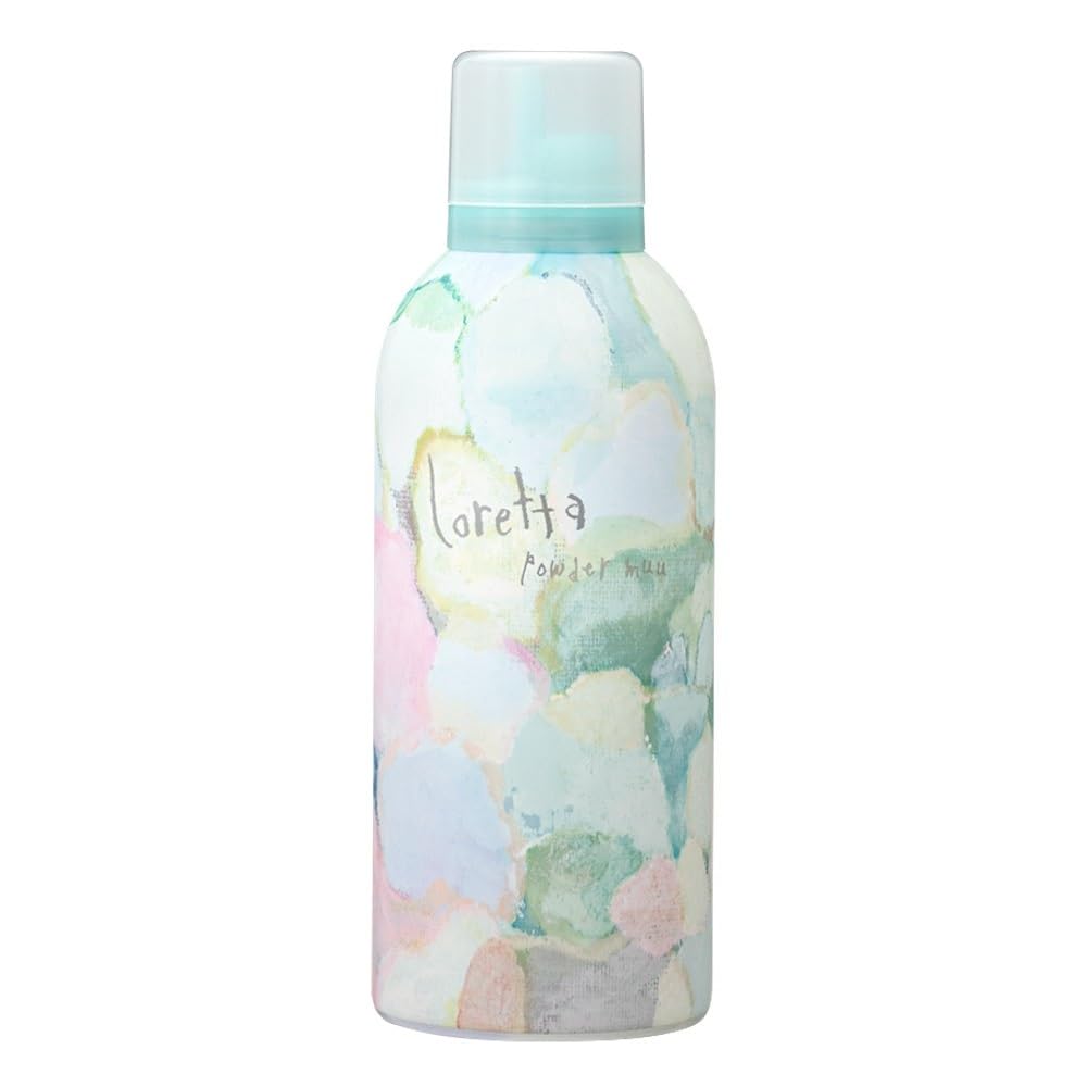 로레타 파우더 뮤 스타일링 폼 (곱슬머리용, UV 케어, 보습, 매트 피니쉬)