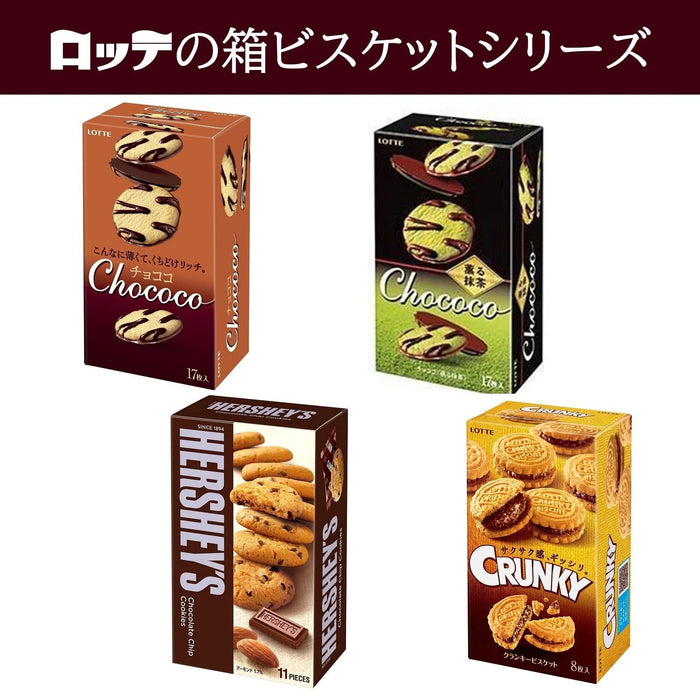 Lotte Chococo 1 Box 17 Pieces Premium Chocolate Cookies