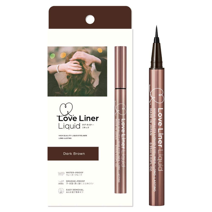 Loveliner Liquid Dark Brown | Long-lasting Precision Eyeliner