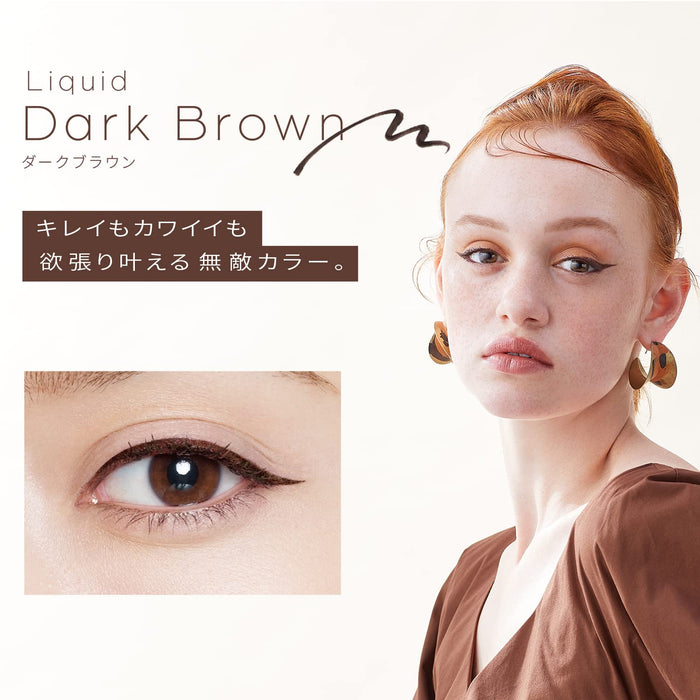 Loveliner Liquid Eyeliner Dark Brown R4 Precision Tip Long-Lasting Formula