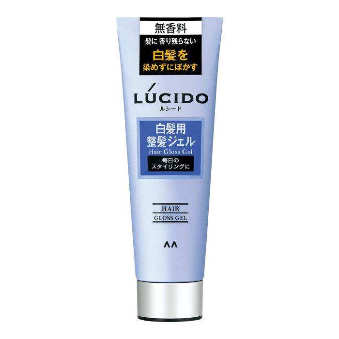 Lucido Hair Styling Gel for Gray Hair 130g - Natural Shine and Hold