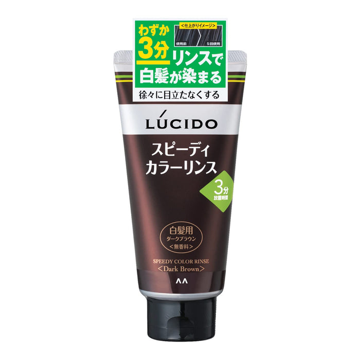 Lucido Speedy Dark Brown Hair Dye 160G - Easy Rinse Formula