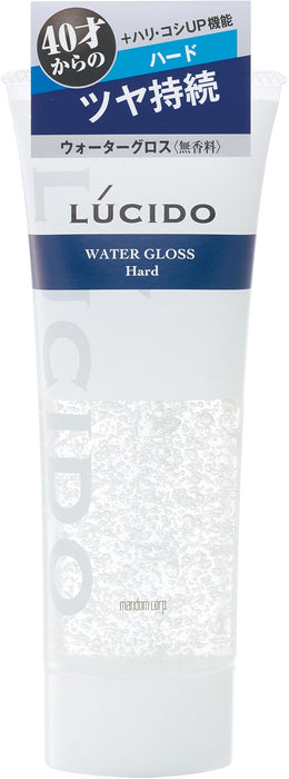 Lucido Water Gloss Hard Gel 185G - Long-Lasting Hold & Shine