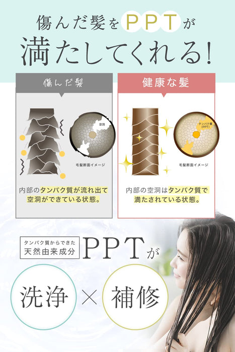 Luft Treatment 洗髮精 - 柔滑舒緩花香 500 毫升，含 PPT 精華液和摩洛哥堅果油