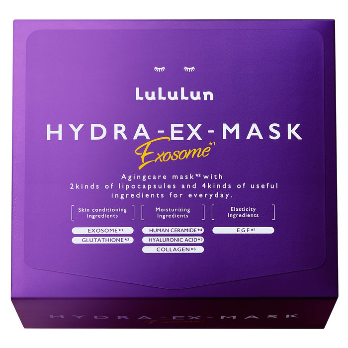 Lululun Hydra Ex Face Mask Large Pack 28 Sheets for Intense Hydration