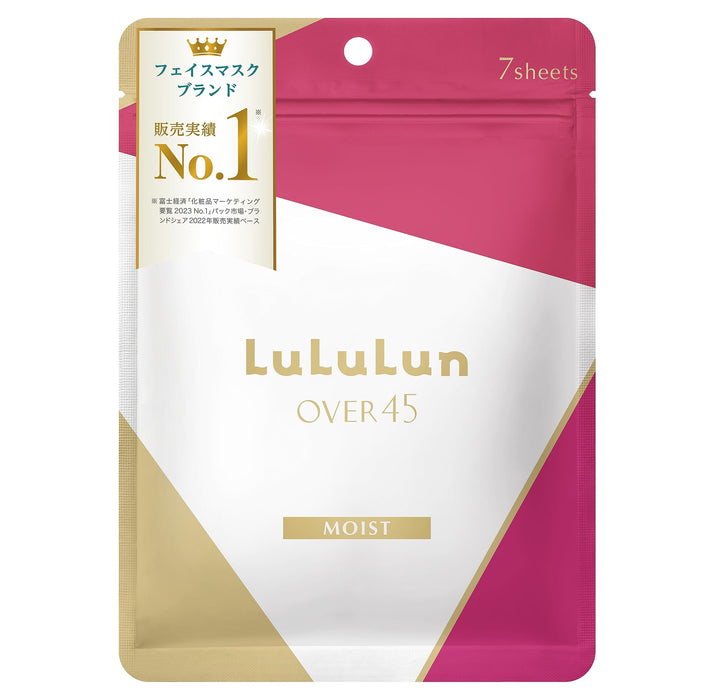 Lululun Over 45 抗皺保濕面膜 - 7 片