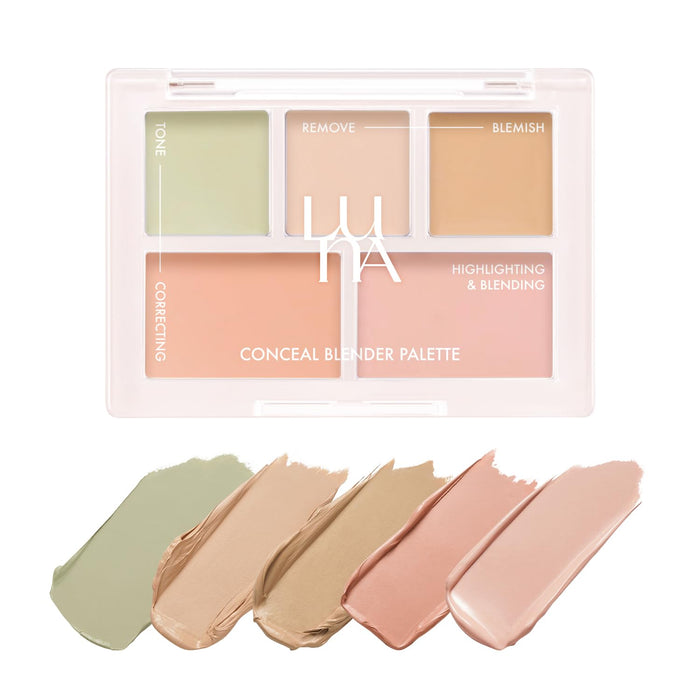 Luna Long Lasting Concealer Palette No. 1 Clear Cover