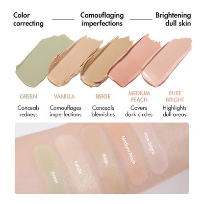 Luna Long Lasting Concealer Palette No. 1 Clear Cover
