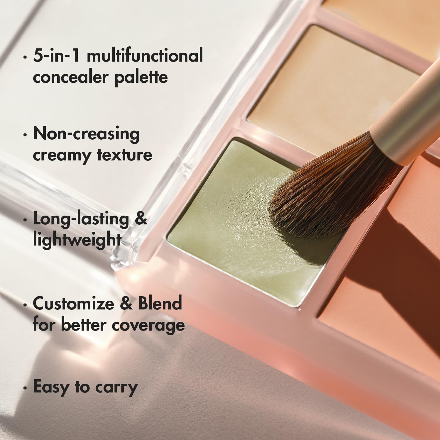 Luna Long Lasting Concealer Palette No. 1 Clear Cover