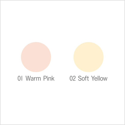 Lunasol Color Primer Makeup Base 01 Warm Pink 30ml for a Healthy Glow