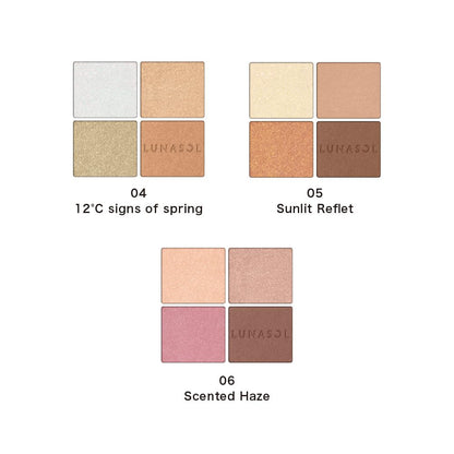 Lunasol Eye Coloration N 04 Eyeshadow Palette for Vibrant Eye Looks