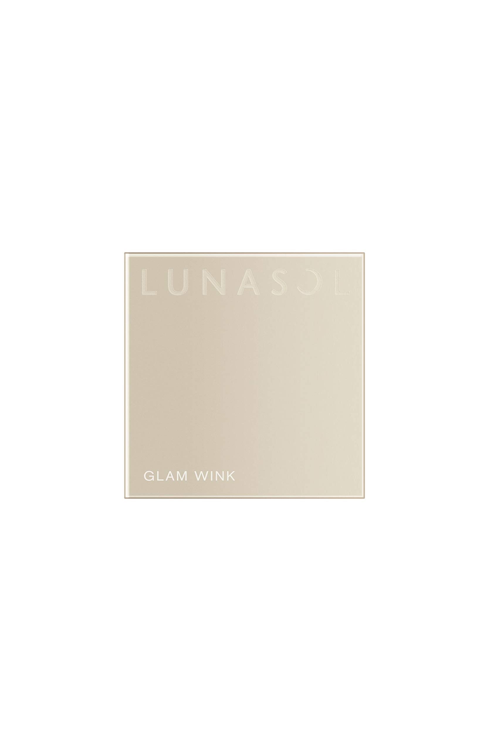 Lunasol Glam Wink 眼影黃昏橙 01 鮮豔色彩調色板