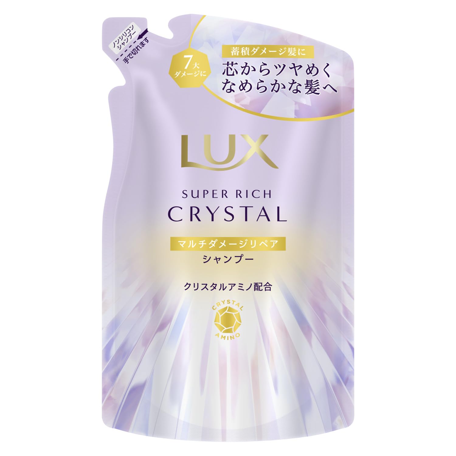 Lux Super Rich Damage Repair Shampoo Refill 300G - Crystal Formula