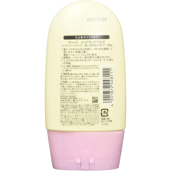 Macherie Endo Cure Milk 100G Out Bath Treatment for Smooth Hair