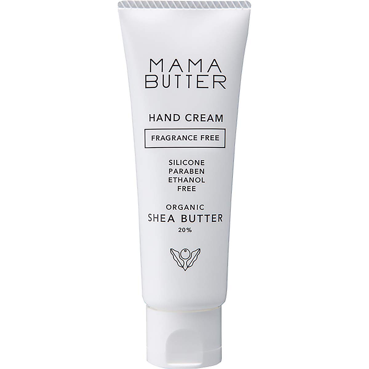Mama Butter Additive-Free Hand Cream Fragrance-Free with Organic Shea Butter 40G
