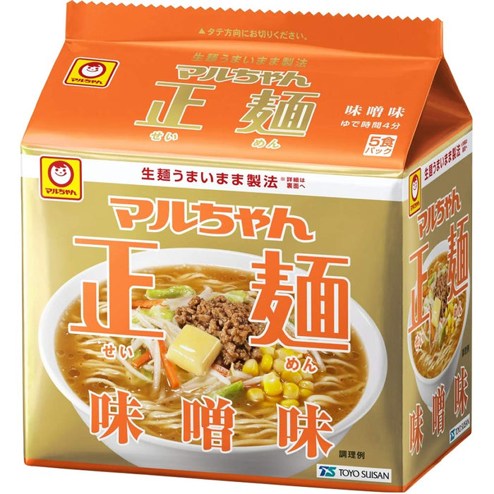 Maruchan 生面味噌拉麵泡麵 5 份裝