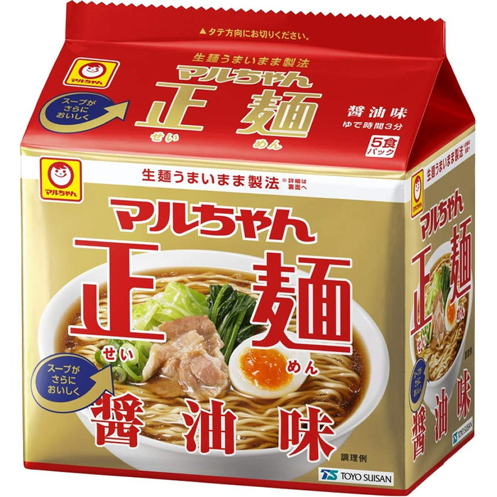 Maruchan Seimen Shoyu Soy Sauce Instant Ramen Noodles 5-Pack