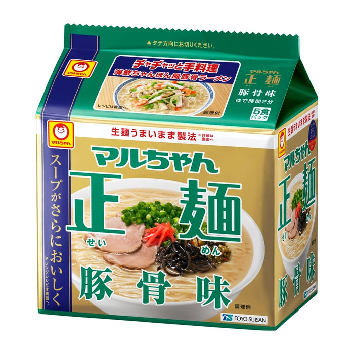 Maruchan 生面豬骨拉麵 5 包即食