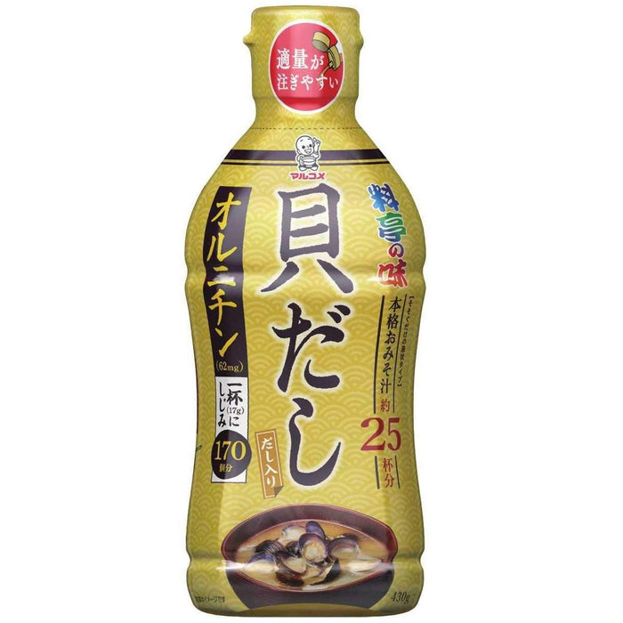 Marukome 液體味噌蛤蜊湯 430G – 優質日本味噌湯