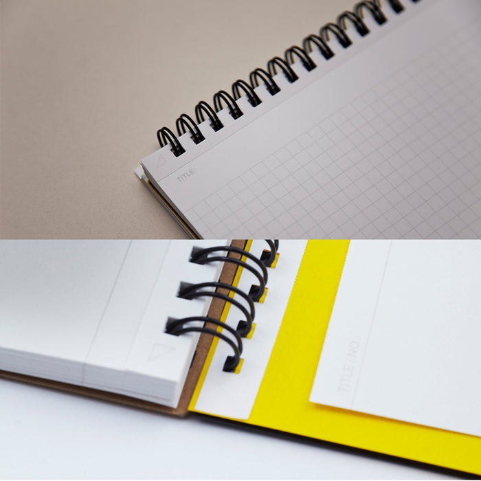 Maruman Mnemosyne A4 Notebook 5mm Grid Paper Model N180A