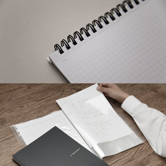 Maruman Mnemosyne Notebook B5 7mm Lined Paper N194A Durable Writing Pad