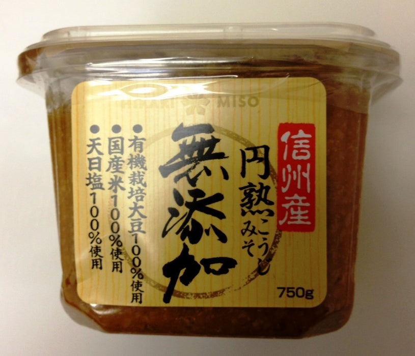 Maruman Mutenka Natural Nama Shiro White Miso Paste 750g