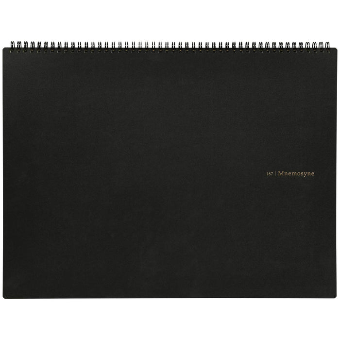 Maruman A3 Grid N167 Black Notebook - Durable & High-Quality