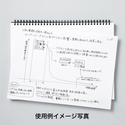 Maruman Notebook Nemosine A5 Grid Ruled N182A - Premium Quality Stationery