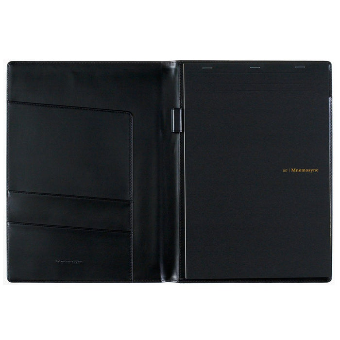 Maruman A4 Grid Notepad with PU Holder - HN187UA-05 Nemosine