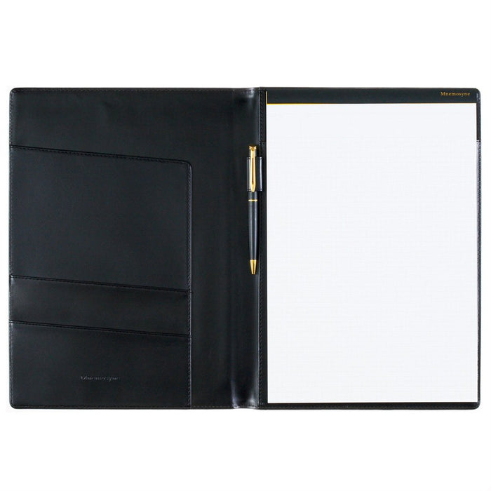 Maruman A4 Grid Notepad with PU Holder - HN187UA-05 Nemosine