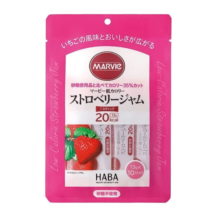 H+B Life Sciences Marvy 低熱量草莓果醬棒 13 克 10 包裝