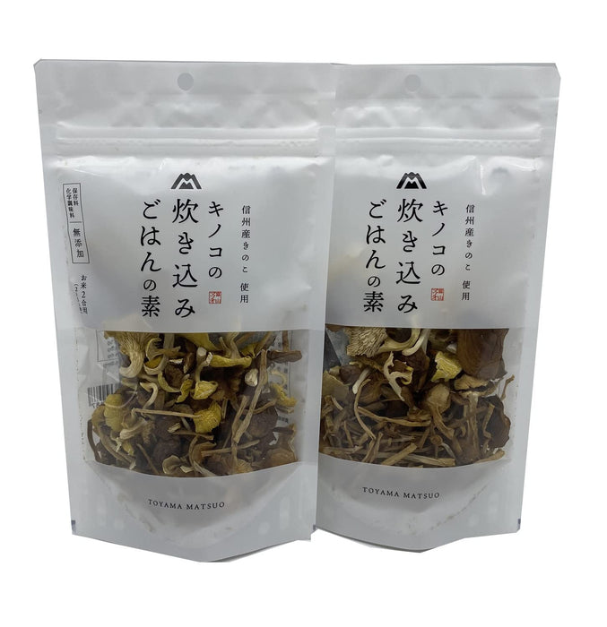 Matsuo Japanese Mixed Mushrooms Takikomi Gohan Kit 65g Dried Gourmet