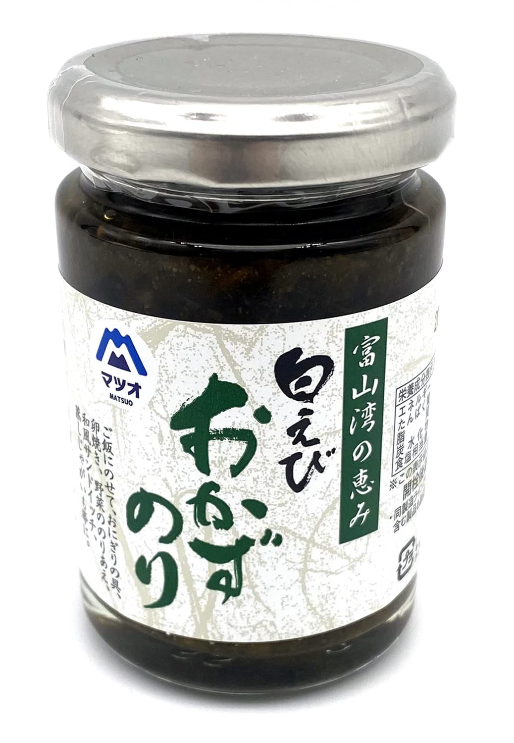 Matsuo Tsukudani Shrimp Kombu Seaweed Paste 140G Natural Flavor