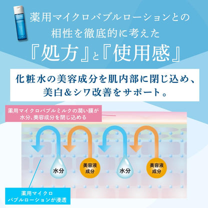 Macchia Label Medicated Microbubble Milk Emulsion Refill 75G Skincare