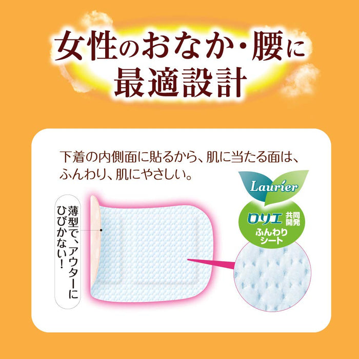 Megrhythm Steam Heat Sheet for Underwear Relief 5 Sheets