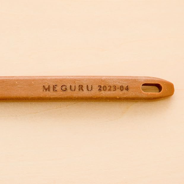 Fine Japan Meguru Eco Friendly Bamboo Toothbrush with Natural Bristles