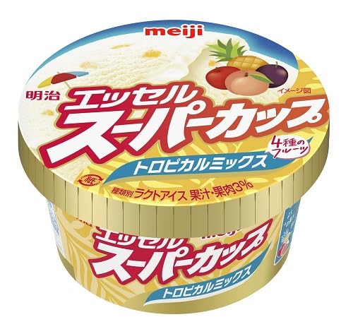 明治 Essel 超级杯热带混合冰淇淋 1 块