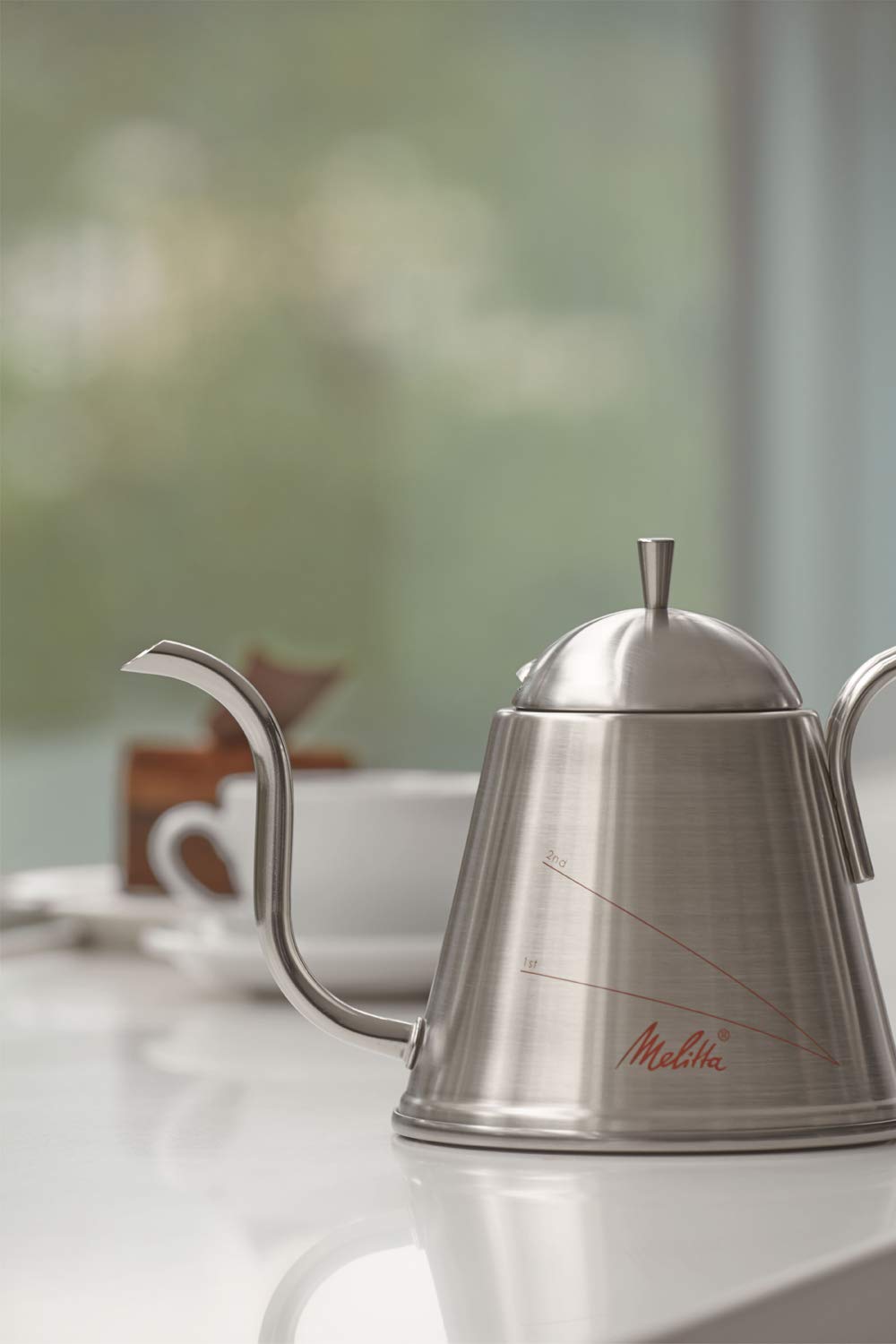 Melitta Aroma Goose Neck Pour Over Kettle Mmk20-1S 1L Stainless Steel