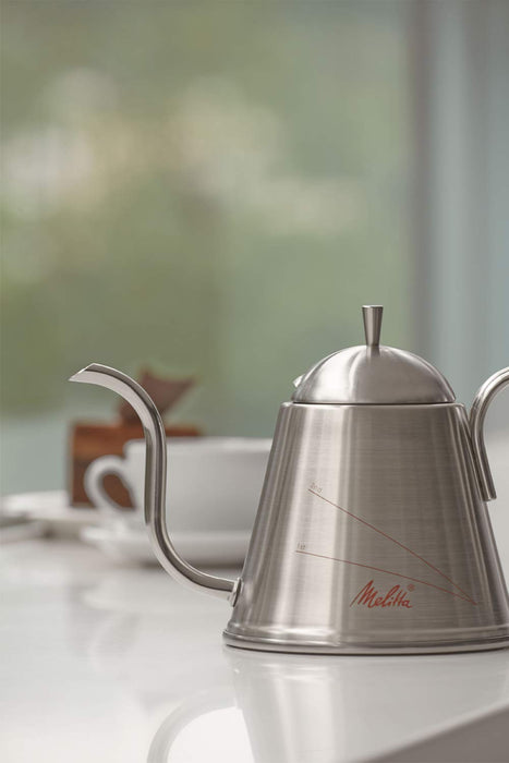 Melitta Aroma 鹅颈手冲水壶 Mmk20-1S 1.2L 不锈钢