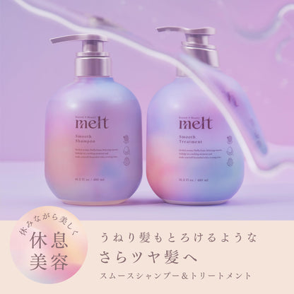 Melt Smooth Shampoo Refill 380Ml Peony and Fig Scent