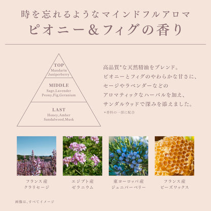 Melt Smooth Shampoo Refill 380Ml Peony and Fig Scent