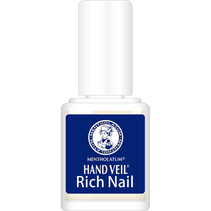 Mentholatum Hand Veil Nail Reinforcement Coat for Cracked Split Nails 10mL Matte