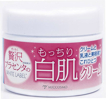 Miccosmo Placenta Whitening Cream 60g - Radiant Skin Enhancer