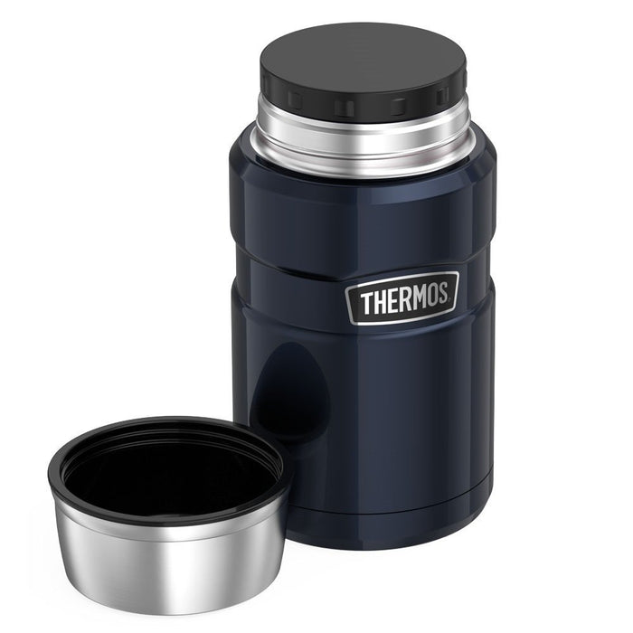 Thermos Stainless King Food Jar 710Ml in Midnight Blue